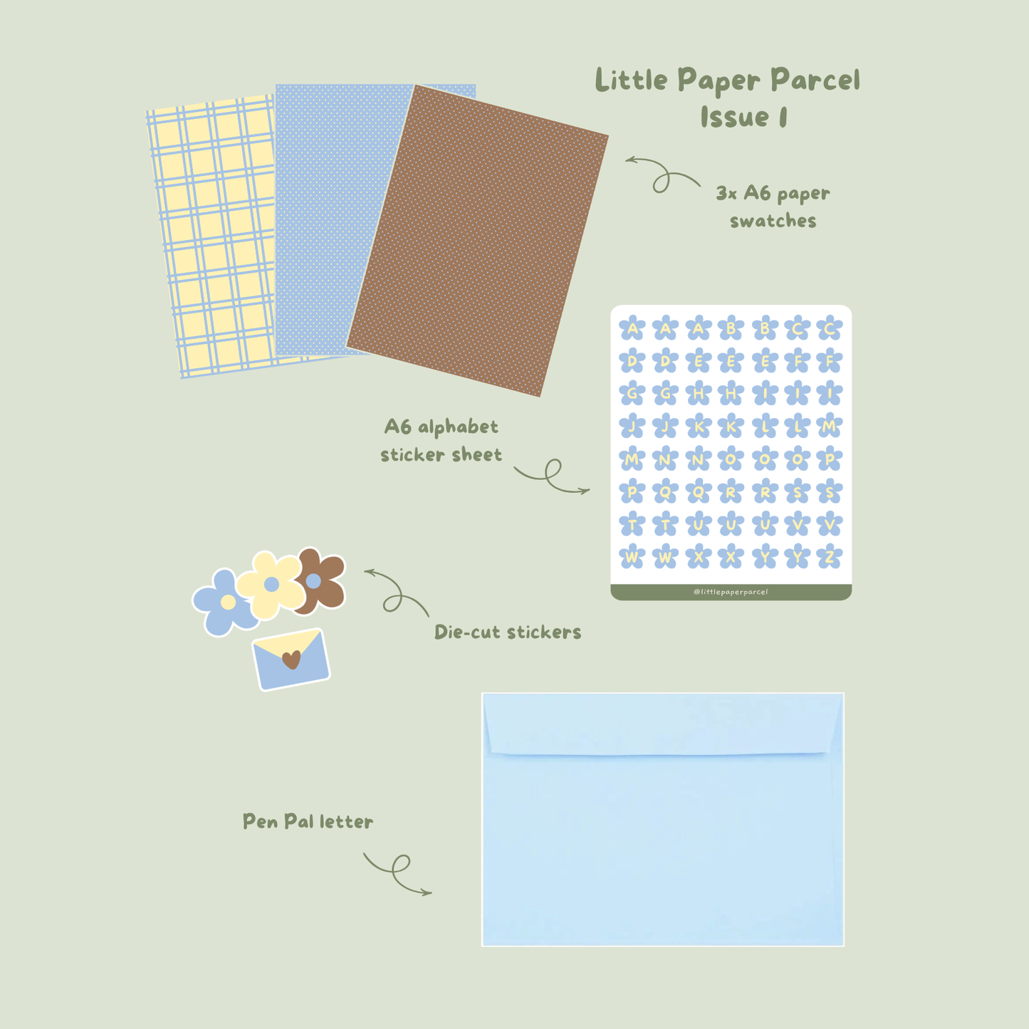 Little Paper Parcel Snail Mail ♡