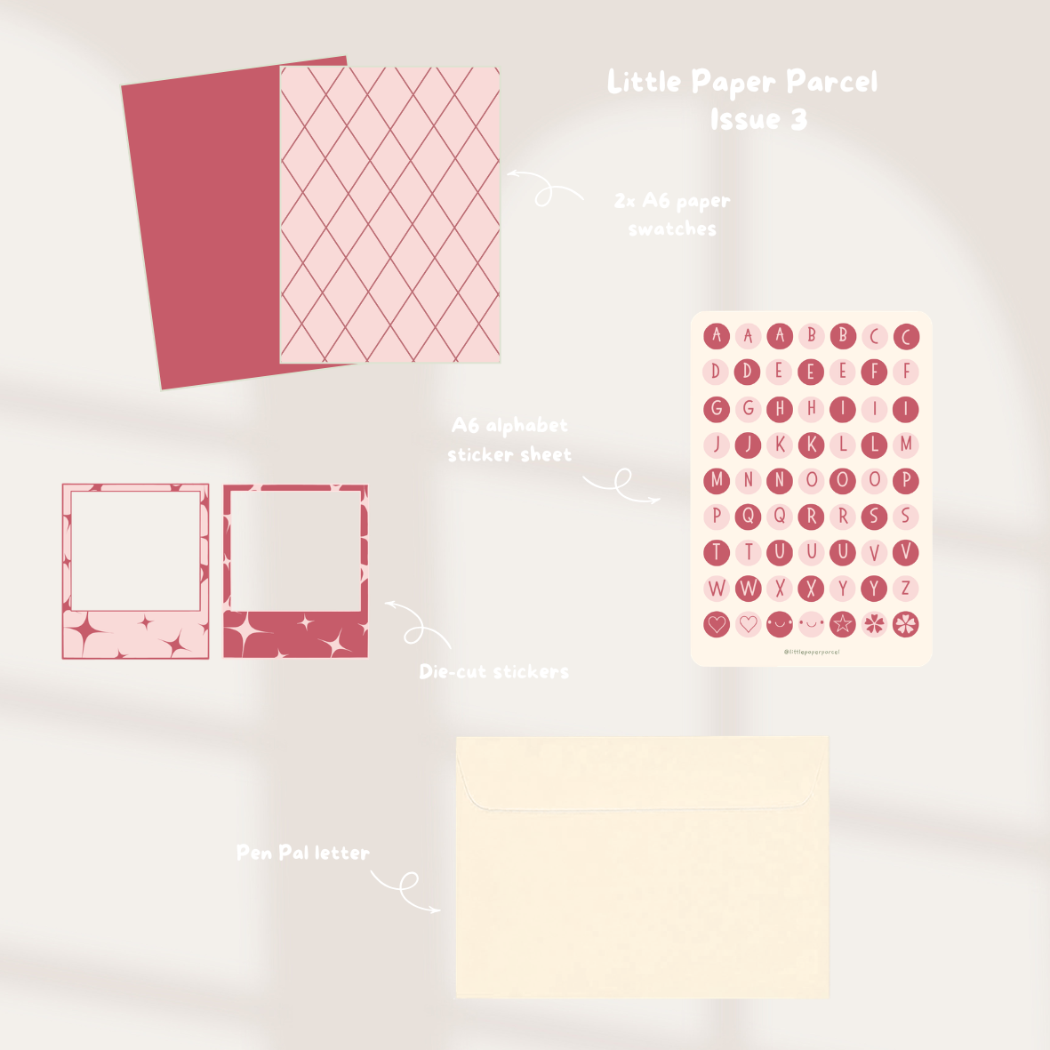 Little Paper Parcel Snail Mail ♡
